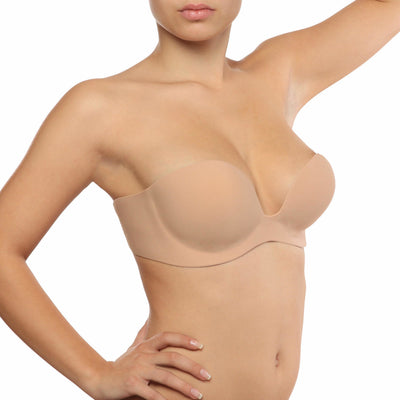 Invisible Backless Gala Bra Nude