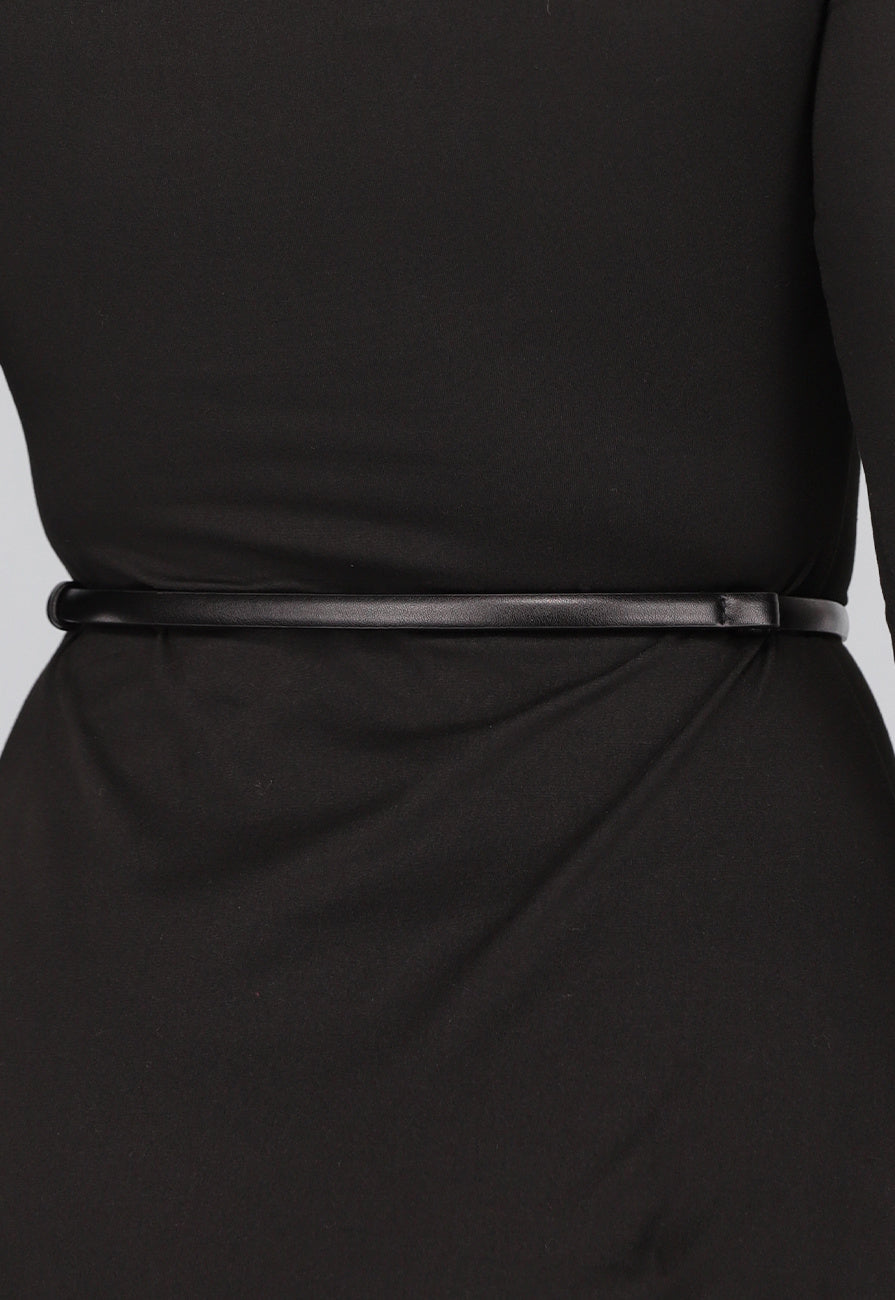 Zwarte Elegante Verstelbare Riem