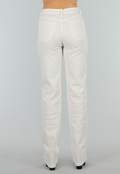 Offwhite Jeansbroek in Tall Fit met Stretch,  Straight Leg en Mid Waist