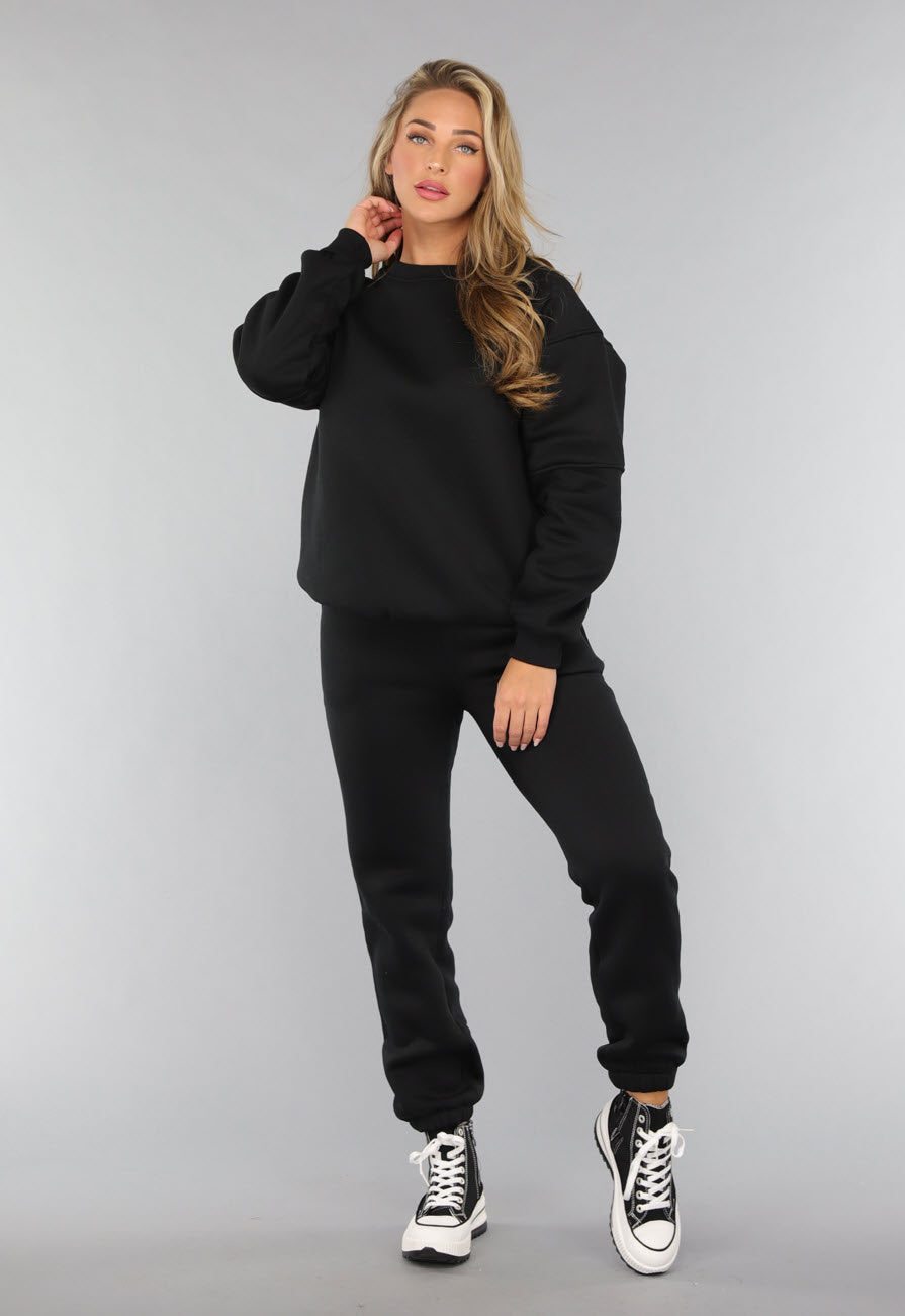 Zwart Oversized Huispak