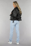 Redial Jeans  Lichtblauwe Tall Mid Waist Straight Leg Jeans