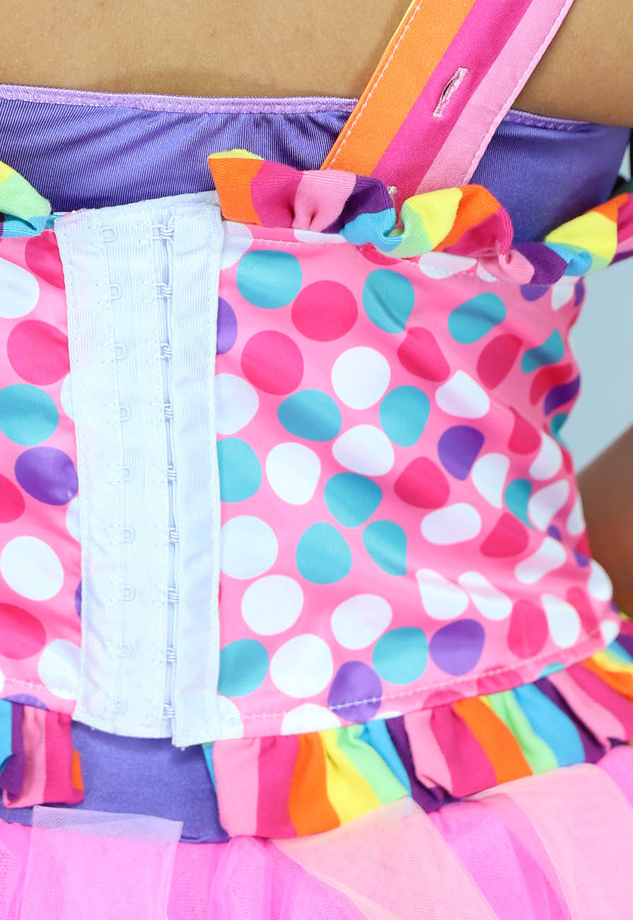 Popping Candy Clown Kostuum