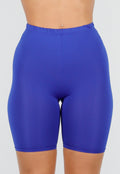 Blauwe High Waist Short Legging