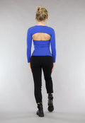 Bandeau Top met Bolero in Kobalt Blauw