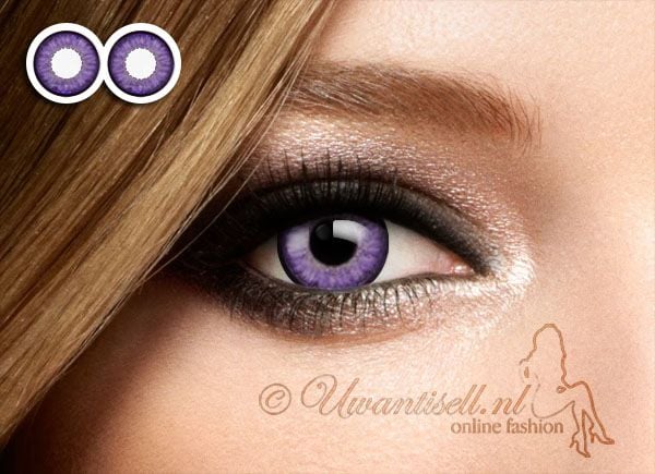 Kleurlenzen: 3 Tone Impressie Lenzen Violet